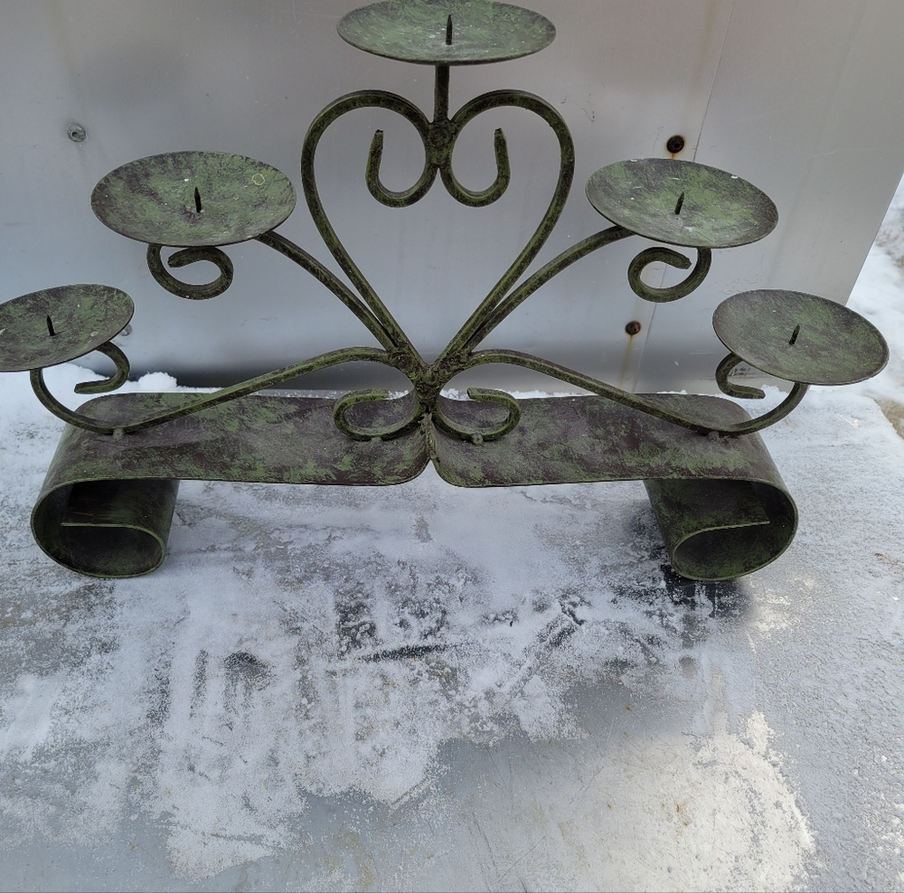 Table top Candelabra for 5 large candles